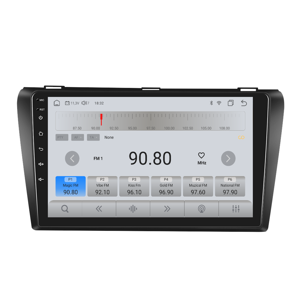 Navigatie dedicata Mazda 3 (2006-2012) Android 14, 8 GB RAM 128 GB ROM, OCTA-CORE 2.0Mhz, Carplay si Android auto, Slot SIM 4G, ventilator de racire activ, ecran 9 inch HD