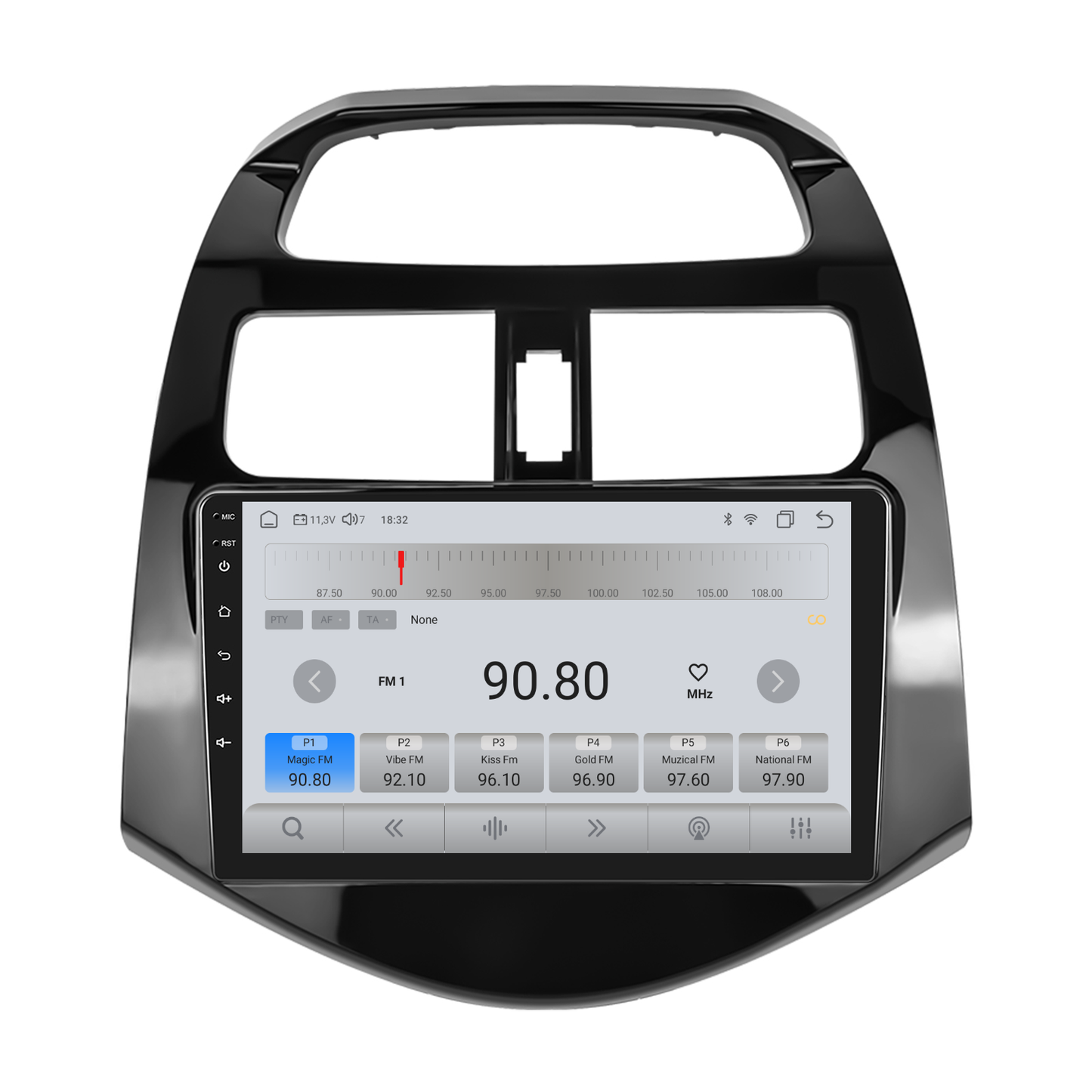 Navigatie dedicata Chevrolet Spark (2011-2014) cu Android 14, 4 GB RAM 64 GB ROM, OCTA-CORE, Carplay si Android auto, Slot SIM 4G, ventilator de racire activ, ecran 9 inch HD