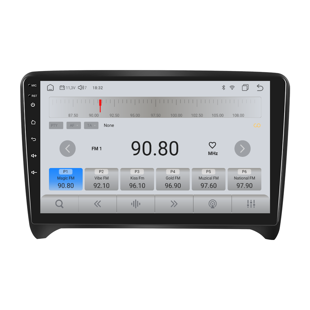 Navigatie dedicata Audi TT (2008-2014) cu Android 14, 4 GB RAM 64 GB ROM, OCTA-CORE, Carplay si Android auto, Slot SIM 4G, ventilator de racire activ, ecran 9 inch HD