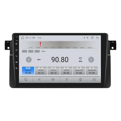 Navigatie dedicata BMW E46 (1999-2005) cu Android 14, 4 GB RAM 64 GB ROM, OCTA-CORE, Carplay si Android auto, Slot SIM 4G, ventilator de racire activ, ecran 9 inch HD