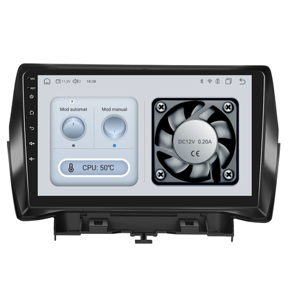 Navigatie dedicata Ford Kuga (2013-2019) cu Android 14, 4 GB RAM 64 GB ROM, OCTA-CORE, Carplay si Android auto, Slot SIM 4G, ventilator de racire activ, ecran 9 inch HD