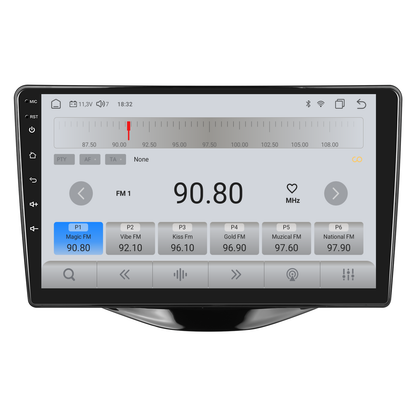 Navigatie dedicata Toyota Aygo 201|Citroen C1 2020|Peugeot 108 cu Android 14, 4 GB RAM 64 GB ROM, OCTA-CORE, Carplay si Android auto, Slot SIM 4G, ventilator de racire activ, ecran 9 inch HD