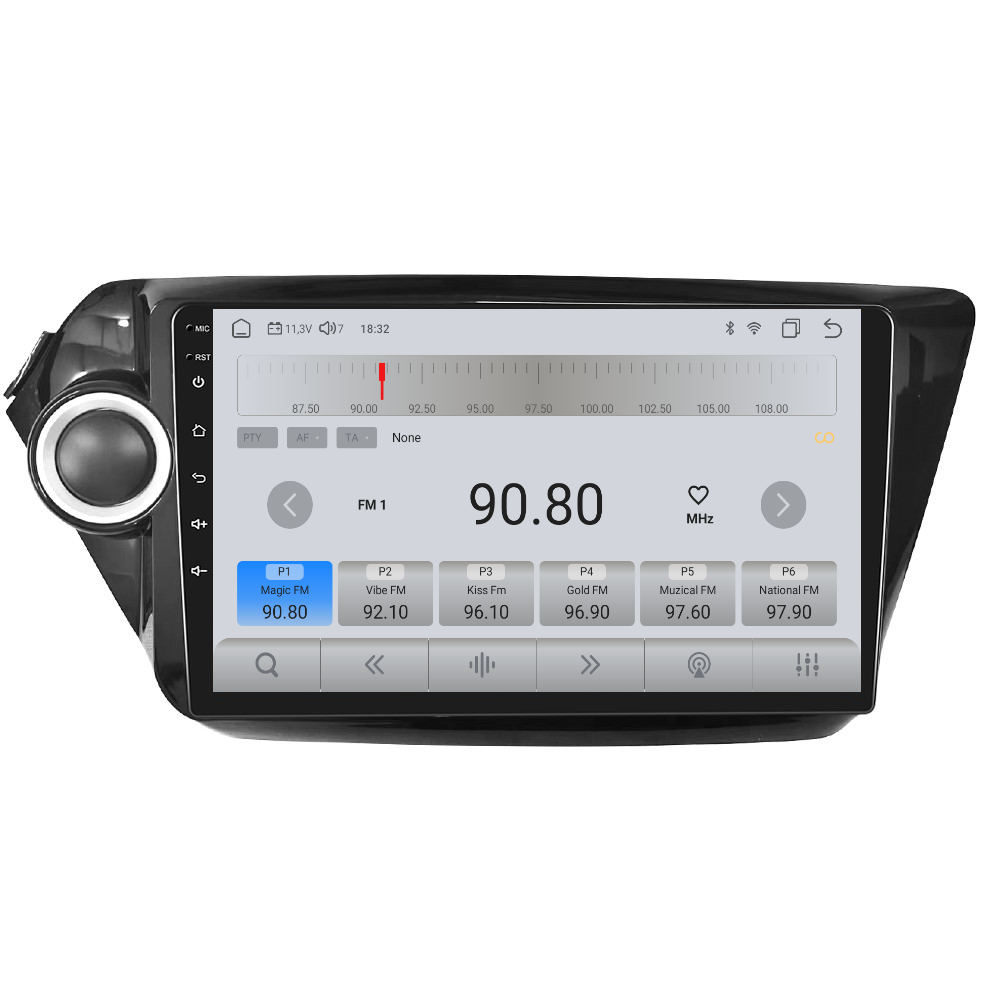 Navigatie dedicata Kia RIO (2011-2016) cu Android 14, 4 GB RAM 64 GB ROM, OCTA-CORE, Carplay si Android auto, Slot SIM 4G, ventilator de racire activ, ecran 9 inch HD