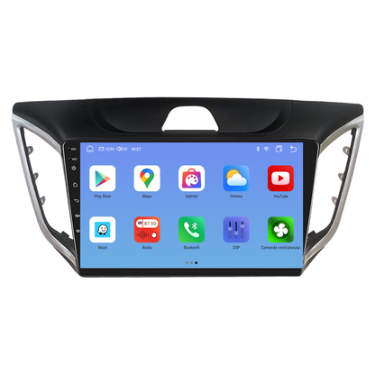 Navigatie dedicata Hyundai IX25 (2015-2018) cu Android 14, 4 GB RAM 64 GB ROM, OCTA-CORE, Carplay si Android auto, Slot SIM 4G, ventilator de racire activ, ecran 10.1 inch HD