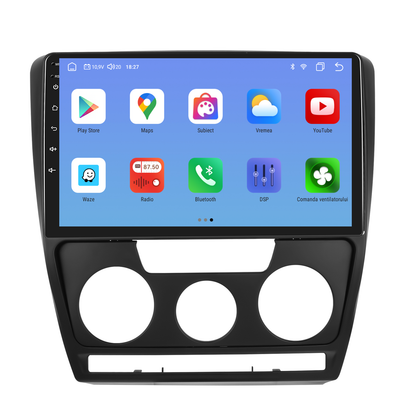 Navigatie dedicata Skoda Octavia (2004-2014) cu Android 14, 4 GB RAM 64 GB ROM, OCTA-CORE, Carplay si Android auto, Slot SIM 4G, ventilator de racire activ, ecran 10.1 inch HD