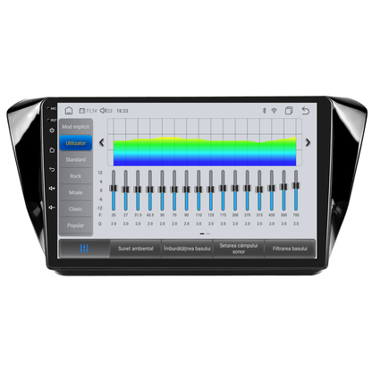 Navigatie dedicata Skoda Superb (2015) cu Android 14, 4 GB RAM 64 GB ROM, OCTA-CORE, Carplay si Android auto, Slot SIM 4G, ventilator de racire activ, ecran 10 inch HD