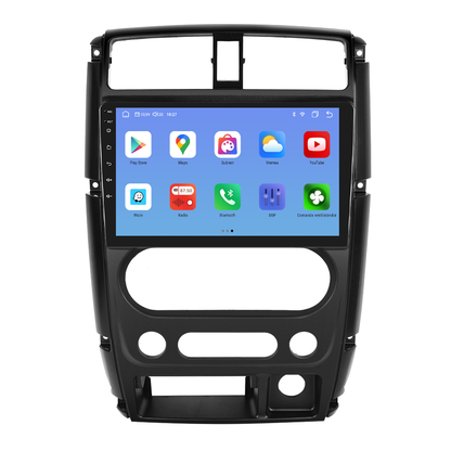 Navigatie dedicata Suzuki Jimny (2007-2012) Android 14, 8 GB RAM 128 GB ROM, OCTA-CORE 2.0Mhz, Carplay si Android auto, Slot SIM 4G, ventilator de racire activ, ecran 9 inch HD