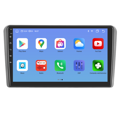 Navigatie dedicata Audi A3 (2008-2012) Android 14, 8 GB RAM 128 GB ROM, OCTA-CORE 2.0Mhz, Carplay si Android auto, Slot SIM 4G, ventilator de racire activ, ecran 9 inch HD