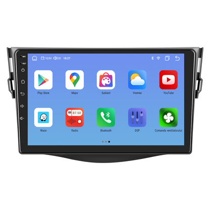 Navigatie dedicata Toyota RAV4 (2007-2011) cu Android 14, 4 GB RAM 64 GB ROM, OCTA-CORE, Carplay si Android auto, Slot SIM 4G, ventilator de racire activ, ecran 9 inch HD