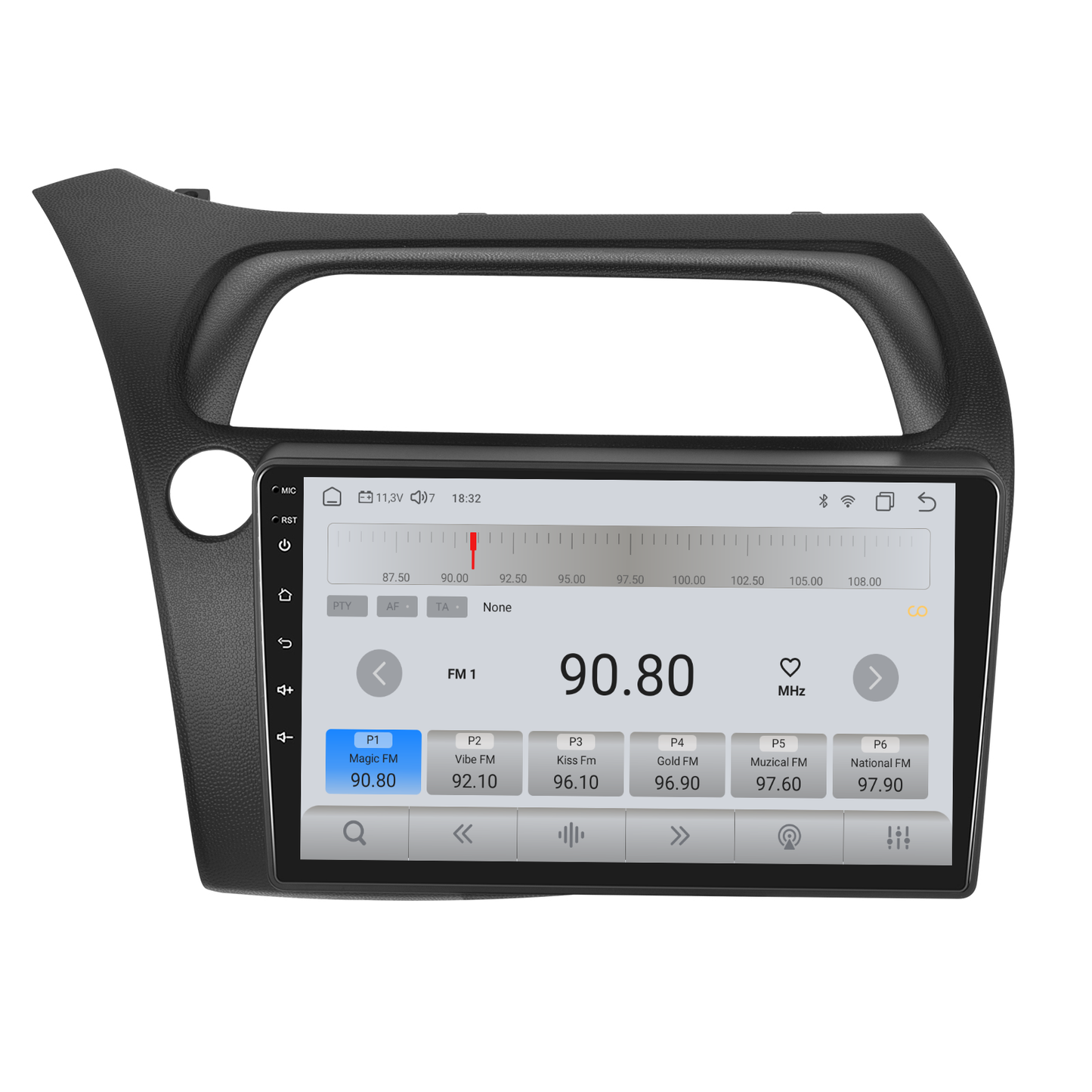Navigatie dedicata Honda Civic (2006-2011) cu Android 14, 4 GB RAM 64 GB ROM, OCTA-CORE, Carplay si Android auto, Slot SIM 4G, ventilator de racire activ, ecran 9 inch HD