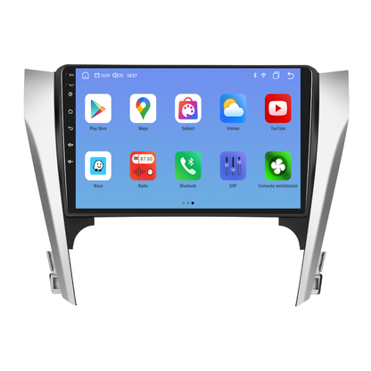 Navigatie dedicata Toyota Camry (2012-2014) cu Android 14, 4 GB RAM 64 GB ROM, OCTA-CORE, Carplay si Android auto, Slot SIM 4G, ventilator de racire activ, ecran 10.1 inch HD