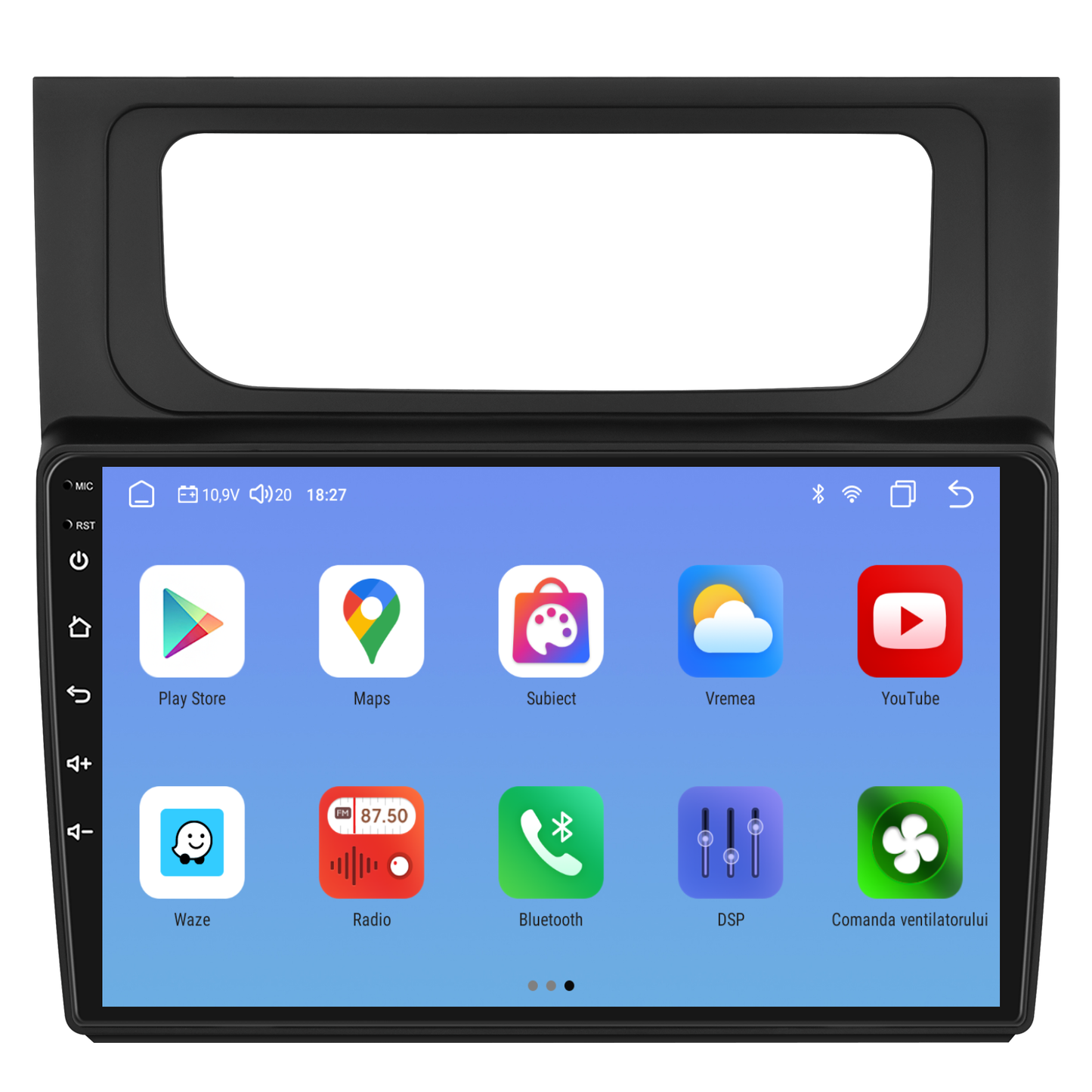 Navigatie dedicata Volkswagen Touran (2014-2015) cu Android 14, 8 GB RAM 128 GB ROM, OCTA-CORE 2.0Mhz, Carplay si Android auto, Slot SIM 4G, ventilator de racire activ, ecran 10 inch HD