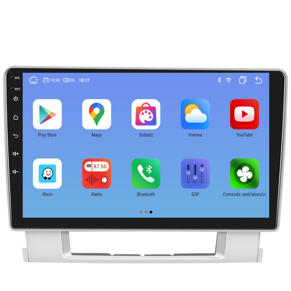 Navigatie dedicata Opel Astra J (2009-2018)  Android 14, 8 GB RAM 128 GB ROM, OCTA-CORE 2.0Mhz, Carplay si Android auto, Slot SIM 4G, ventilator de racire activ, ecran 9 inch HD