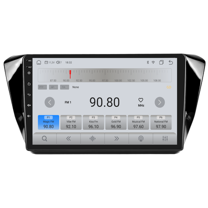Navigatie dedicata Skoda Superb (2015) cu Android 14, 4 GB RAM 64 GB ROM, OCTA-CORE, Carplay si Android auto, Slot SIM 4G, ventilator de racire activ, ecran 10 inch HD