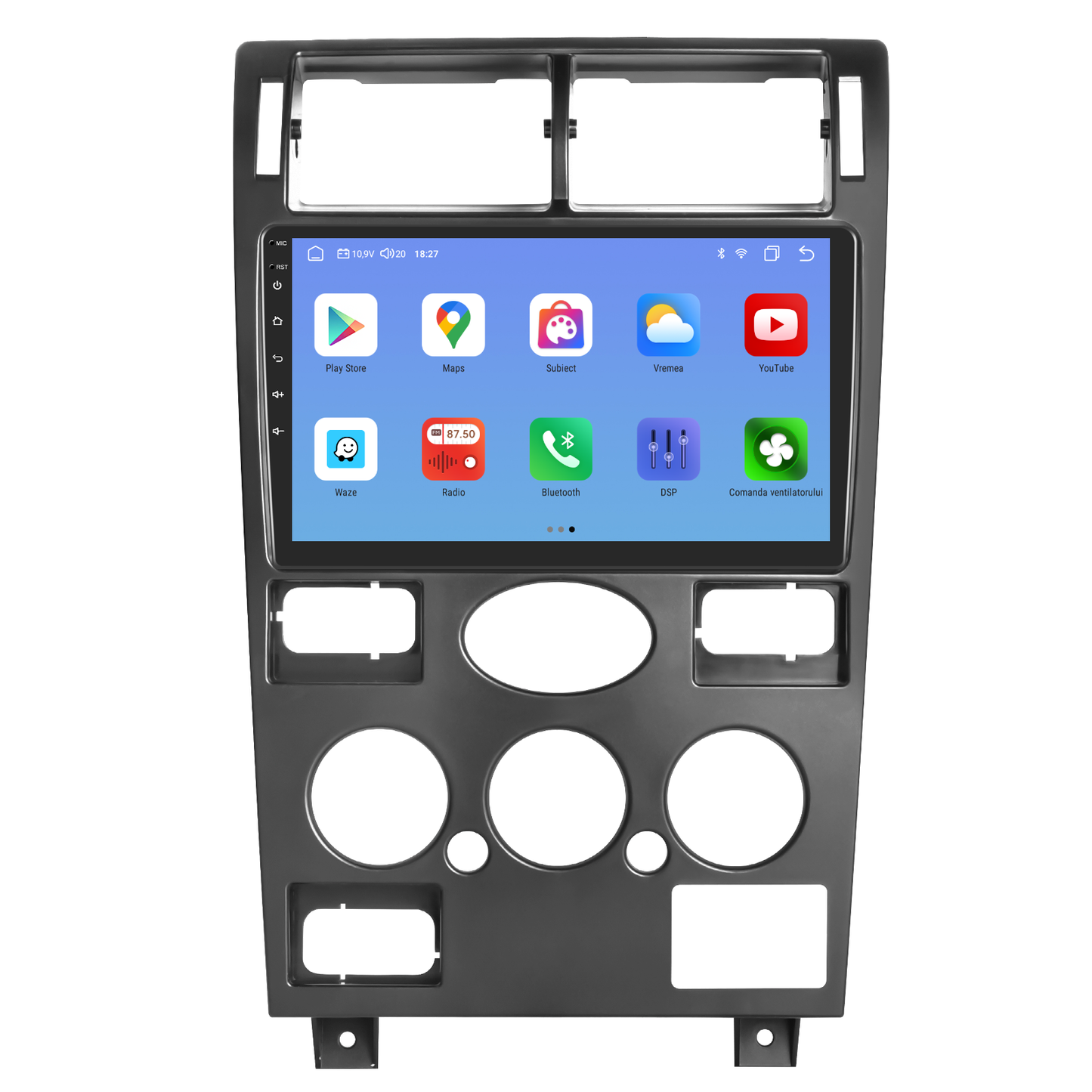 Navigatie dedicata Ford Mondeo (2000-2007) Android 14, 8 GB RAM 128 GB ROM, OCTA-CORE 2.0Mhz, Carplay si Android auto, Slot SIM 4G, ventilator de racire activ, ecran 9 inch HD