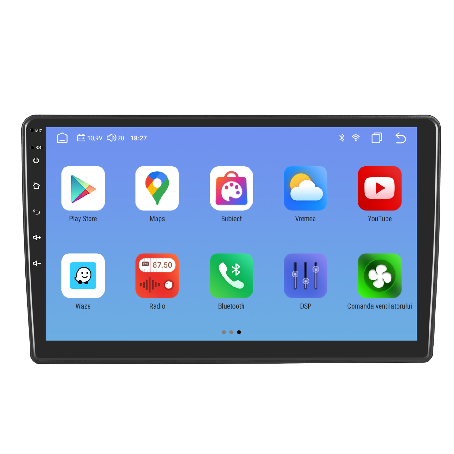 Navigatie dedicata Toyota Auris (2006-2011) cu Android 14, 4 GB RAM 64 GB ROM, OCTA-CORE, Carplay si Android auto, Slot SIM 4G, ventilator de racire activ, ecran 10 inch HD