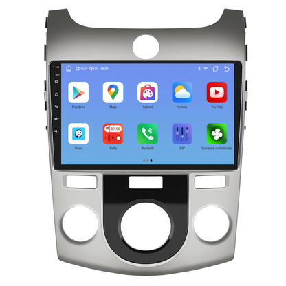 Navigatie dedicata KIA Forte (2009-2017) cu Android 14, 4 GB RAM 64 GB ROM, OCTA-CORE, Carplay si Android auto, Slot SIM 4G, ventilator de racire activ, ecran 9 inch HD