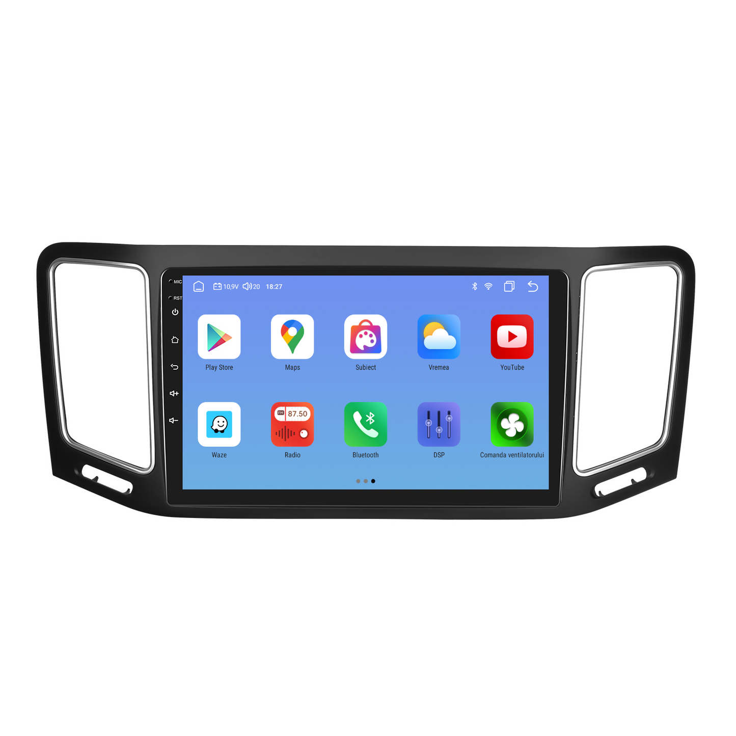 Navigatie dedicata Volkswagen Sharan (2012-2018) cu Android 14, 4 GB RAM 64 GB ROM, OCTA-CORE, Carplay si Android auto, Slot SIM 4G, ventilator de racire activ, ecran 9 inch HD
