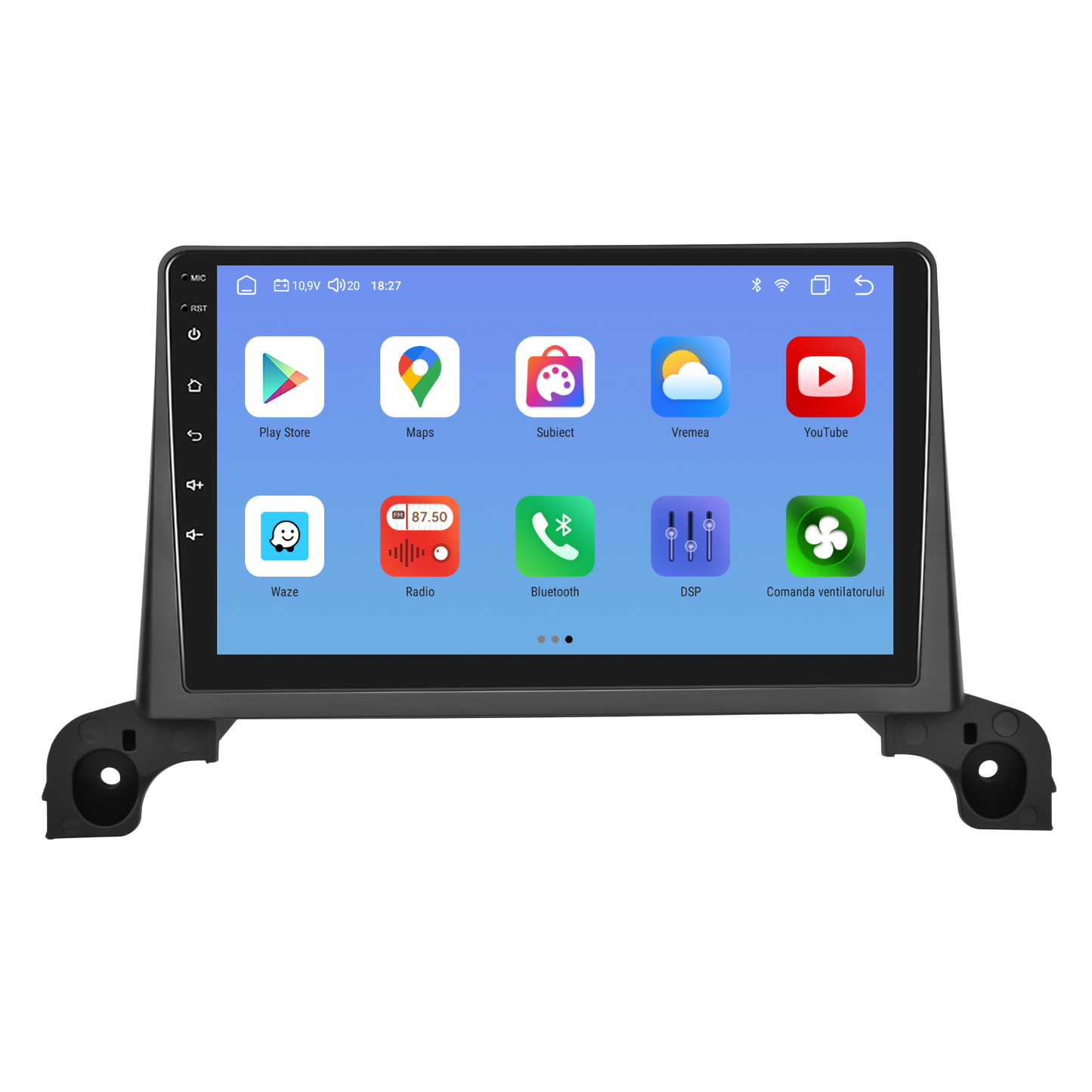 Navigatie dedicata Peugeot 4008/5008 (2017-2019) cu Android 14, 4 GB RAM 64 GB ROM, OCTA-CORE, Carplay si Android auto, Slot SIM 4G, ventilator de racire activ, ecran 9 inch HD