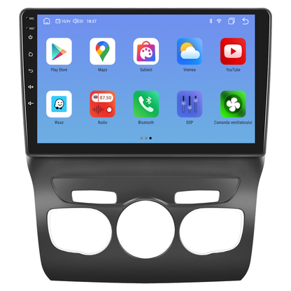 Navigatie dedicata Citroen C4L (2013-2016) cu Android 14, 4 GB RAM 64 GB ROM, OCTA-CORE, Carplay si Android auto, Slot SIM 4G, ventilator de racire activ, ecran 10.1 inch HD
