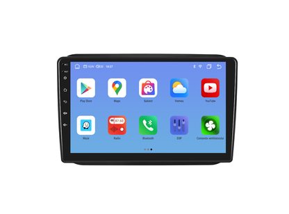 Navigatie dedicata Skoda Fabia (2008-2014) Android 14, 8 GB RAM 128 GB ROM, OCTA-CORE 2.0Mhz, Carplay si Android auto, Slot SIM 4G, ventilator de racire activ, ecran 10 inch HD