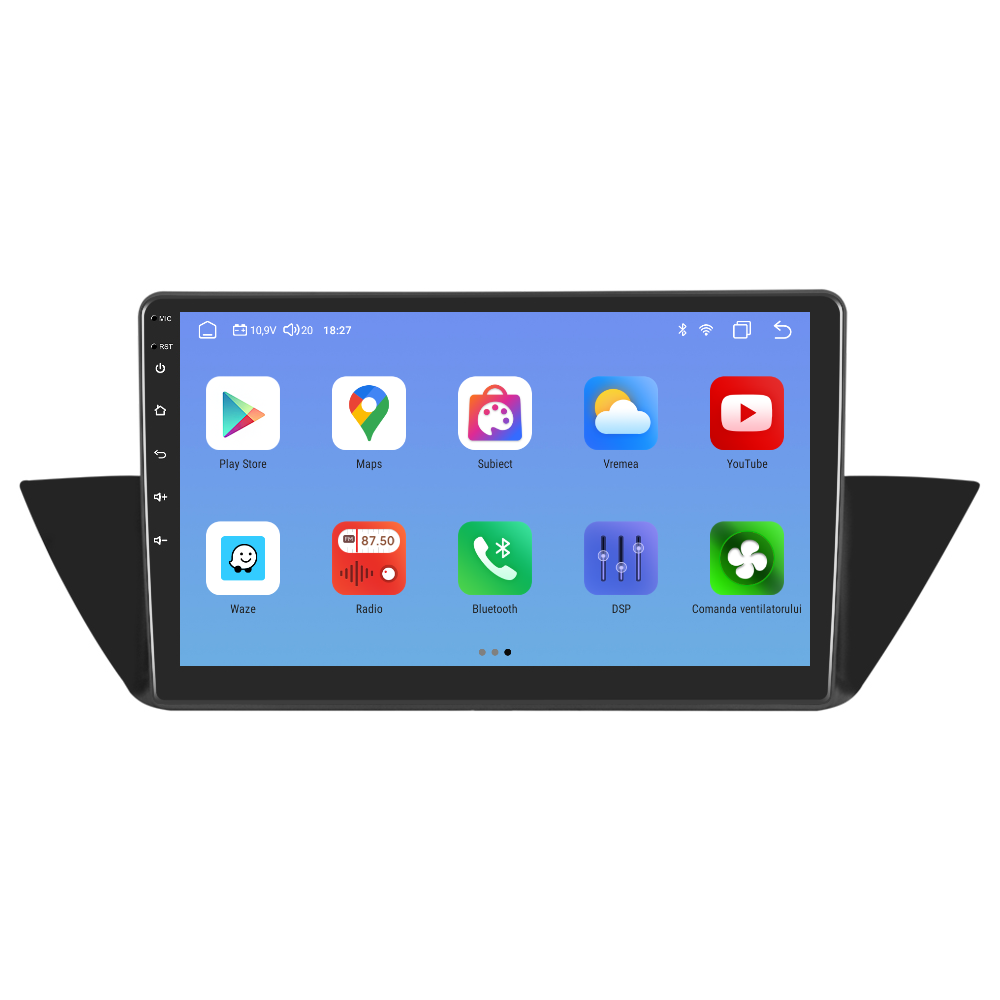 Navigatie dedicata BMW X1 (2010-2016) Android 14, 8 GB RAM 128 GB ROM, OCTA-CORE 2.0Mhz, Carplay si Android auto, Slot SIM 4G, ventilator de racire activ, ecran 10.1 inch HD