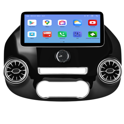 Navigatie dedicata Mercedes-Benz Vito (2016-2021) Android 14, 8 GB RAM 128 GB ROM, OCTA-CORE 2.0Mhz, Carplay si Android auto, Slot SIM 4G, ventilator de racire activ, ecran 12.3 inch HD