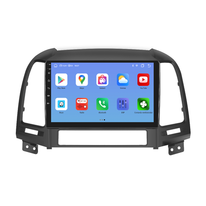 Navigatie dedicata Hyundai Santa-fe (2006-2012) cu Android 14, 4 GB RAM 64 GB ROM, OCTA-CORE, Carplay si Android auto, Slot SIM 4G, ventilator de racire activ, ecran 9 inch HD