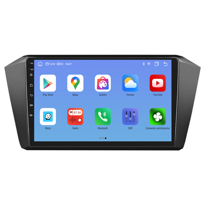 Navigatie dedicata Volkswagen Passat B8 (2015-2019) cu Android 14, 4 GB RAM 64 GB ROM, OCTA-CORE, Carplay si Android auto, Slot SIM 4G, ventilator de racire activ, ecran 10.1 inch HD