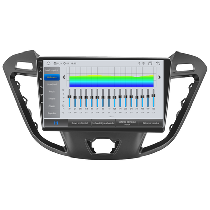 Navigatie dedicata Ford Transit (2012-2019) cu Android 14, 8 GB RAM 128 GB ROM, OCTA-CORE 2.0Mhz, Carplay si Android auto, Slot SIM 4G, ventilator de racire activ, ecran 9 inch HD
