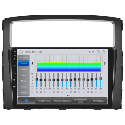 Navigatie dedicata Mitsubishi Pajero (2006-2020) cu Android 14, 4 GB RAM 64 GB ROM, OCTA-CORE, Carplay si Android auto, Slot SIM 4G, ventilator de racire activ, ecran 9 inch HD