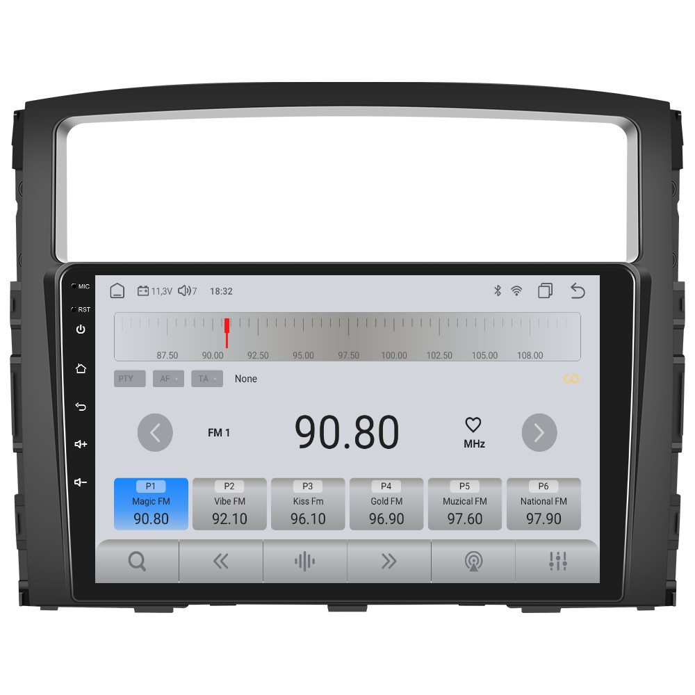 Navigatie dedicata Mitsubishi Pajero (2006-2020) cu Android 14, 4 GB RAM 64 GB ROM, OCTA-CORE, Carplay si Android auto, Slot SIM 4G, ventilator de racire activ, ecran 9 inch HD