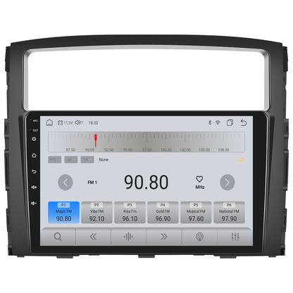 Navigatie dedicata Mitsubishi Pajero (2006-2020) cu Android 14, 4 GB RAM 64 GB ROM, OCTA-CORE, Carplay si Android auto, Slot SIM 4G, ventilator de racire activ, ecran 9 inch HD