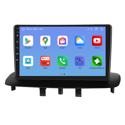 Navigatie dedicata Renault Megane 3/Fluence (2009-2015) Android 14, 8 GB RAM 128 GB ROM, OCTA-CORE 2.0Mhz, Carplay si Android auto, Slot SIM 4G, ventilator de racire activ, ecran 9 inch HD