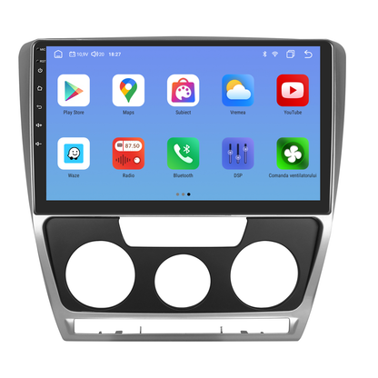 Navigatie dedicata Skoda Octavia 2 (2004-2013) cu Android 14, 4 GB RAM 64 GB ROM, OCTA-CORE, Carplay si Android auto, Slot SIM 4G, ventilator de racire activ, ecran 10 inch HD