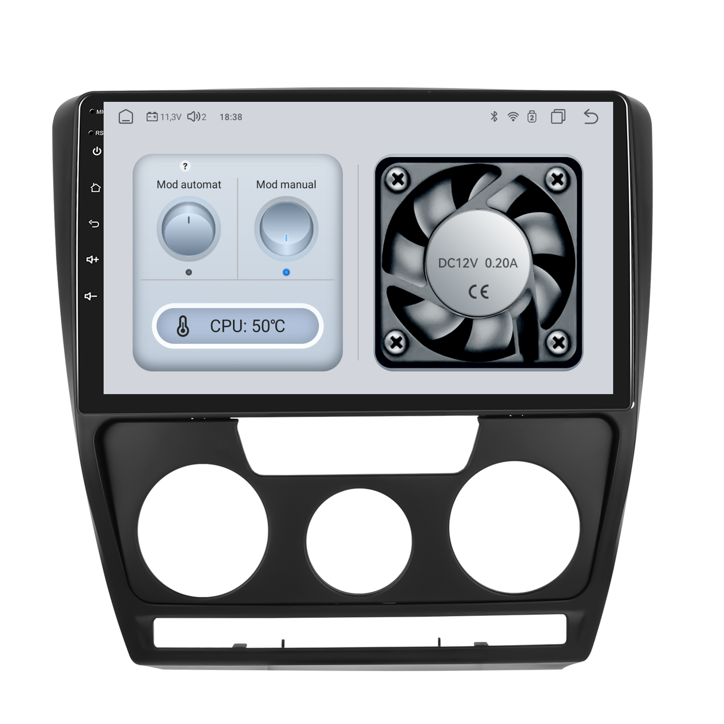 Navigatie dedicata Skoda Octavia (2004-2014) cu Android 14, 4 GB RAM 64 GB ROM, OCTA-CORE, Carplay si Android auto, Slot SIM 4G, ventilator de racire activ, ecran 10.1 inch HD