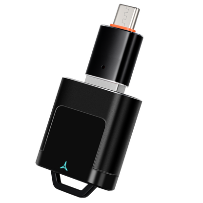 Adaptor Carplay si Andorid auto Mini, USB-A si USB-C, transforma conexiune USB in conexiune WIFI,