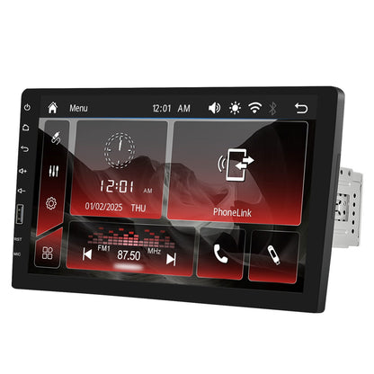 Player auto MP5, Universal 1DIN cu Carplay si Android auto, Bluetooth, USB ecran cu touchscreen 9 inch