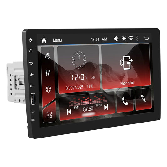 Player auto MP5, Universal 1DIN cu Carplay si Android auto, Bluetooth, USB ecran cu touchscreen 9 inch