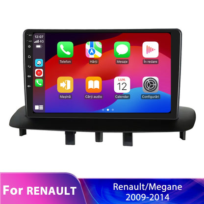 Navigatie dedicata Renault Megane 3/Fluence (2009-2015) Android 14, 8 GB RAM 128 GB ROM, OCTA-CORE 2.0Mhz, Carplay si Android auto, Slot SIM 4G, ventilator de racire activ, ecran 9 inch HD