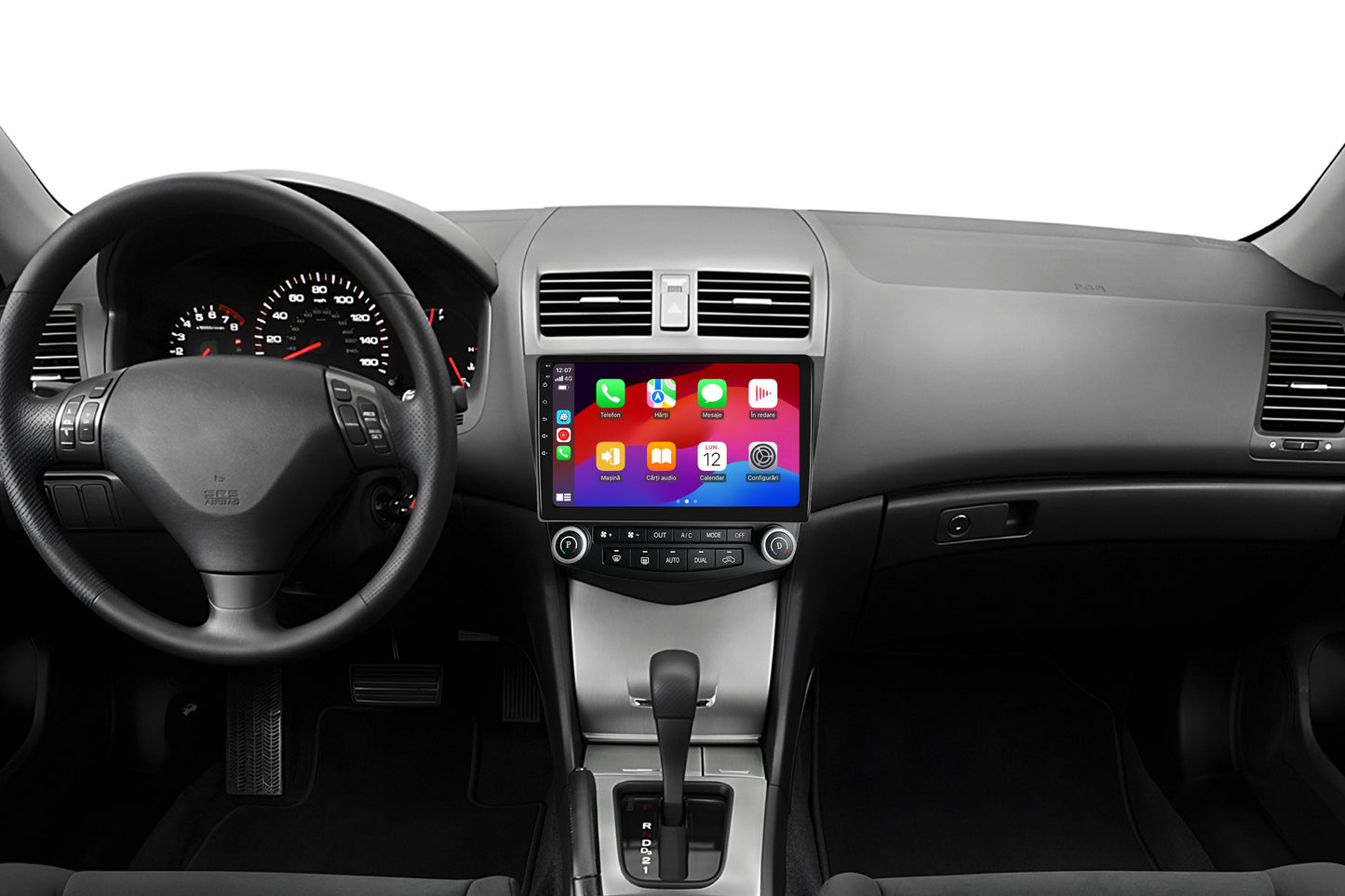 Navigatie dedicata Honda Accord (2003-2007) 2GB RAM 32GB ROM, Android 14, Carplay si Android Auto, cooler racire, ecran HD 10.1 inch