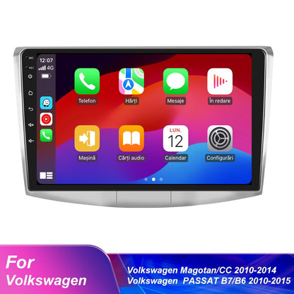 Navigatie dedicata Passat B6, B7, CC 2GB RAM 32GB ROM, Android 14, Carplay si Android Auto, cooler racire, ecran HD 10 inch