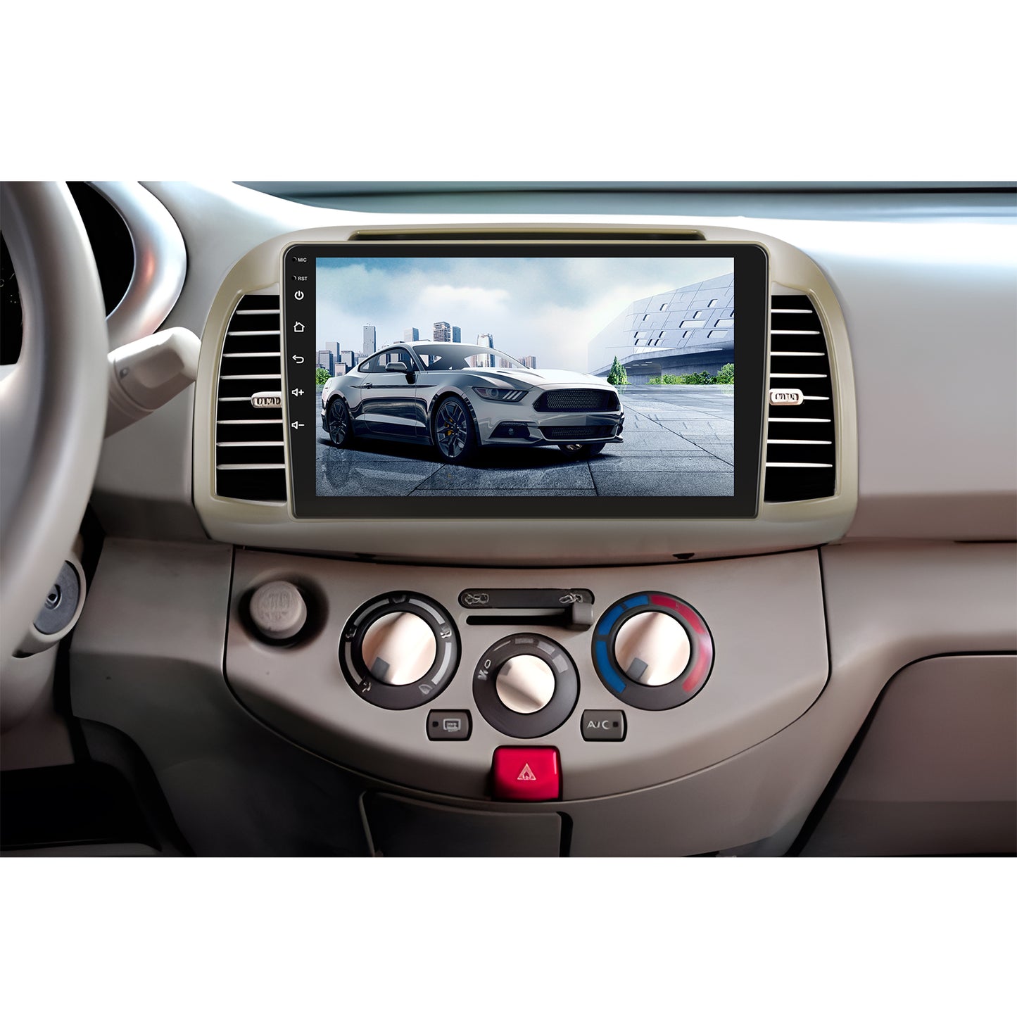 Navigatie dedicata Nissan March (2002-2010) 2GB RAM 32GB ROM, Android 14, Carplay si Android Auto, cooler racire, ecran HD 9 inch