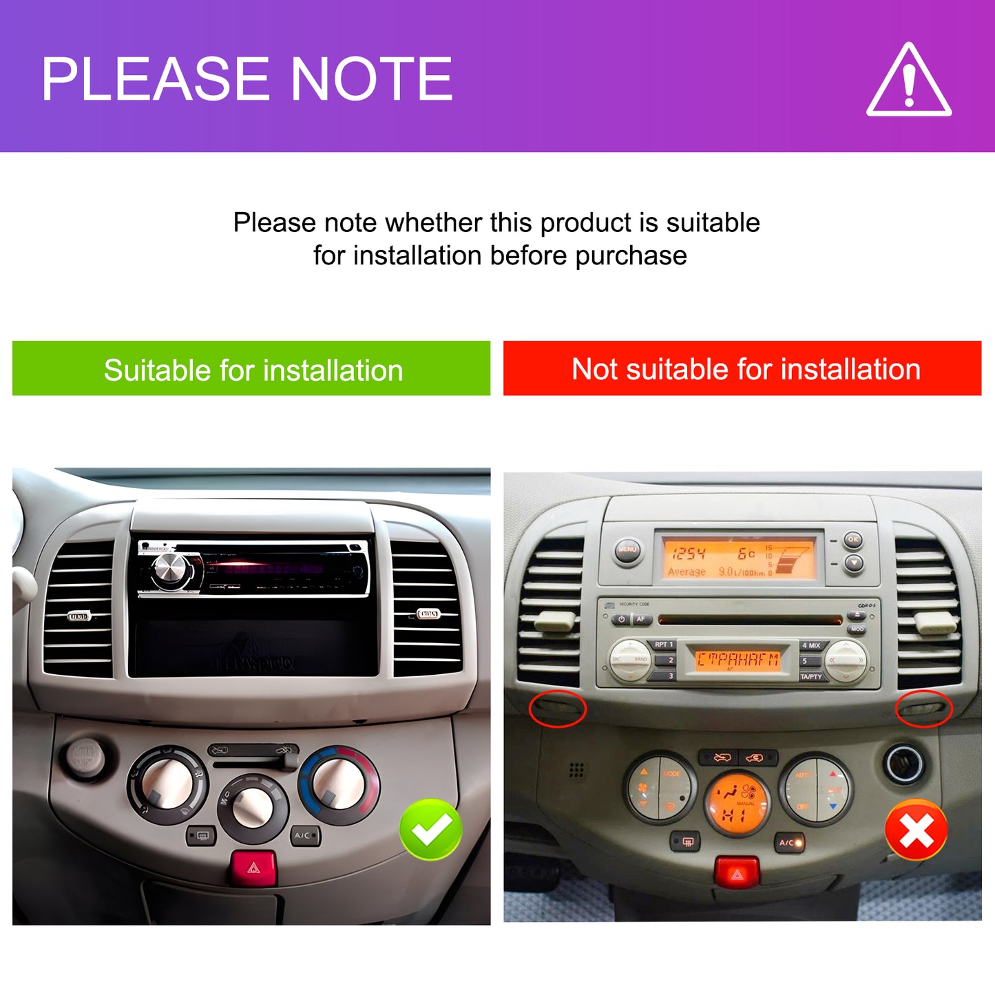 Navigatie dedicata Nissan March (2002-2010) 2GB RAM 32GB ROM, Android 14, Carplay si Android Auto, cooler racire, ecran HD 9 inch