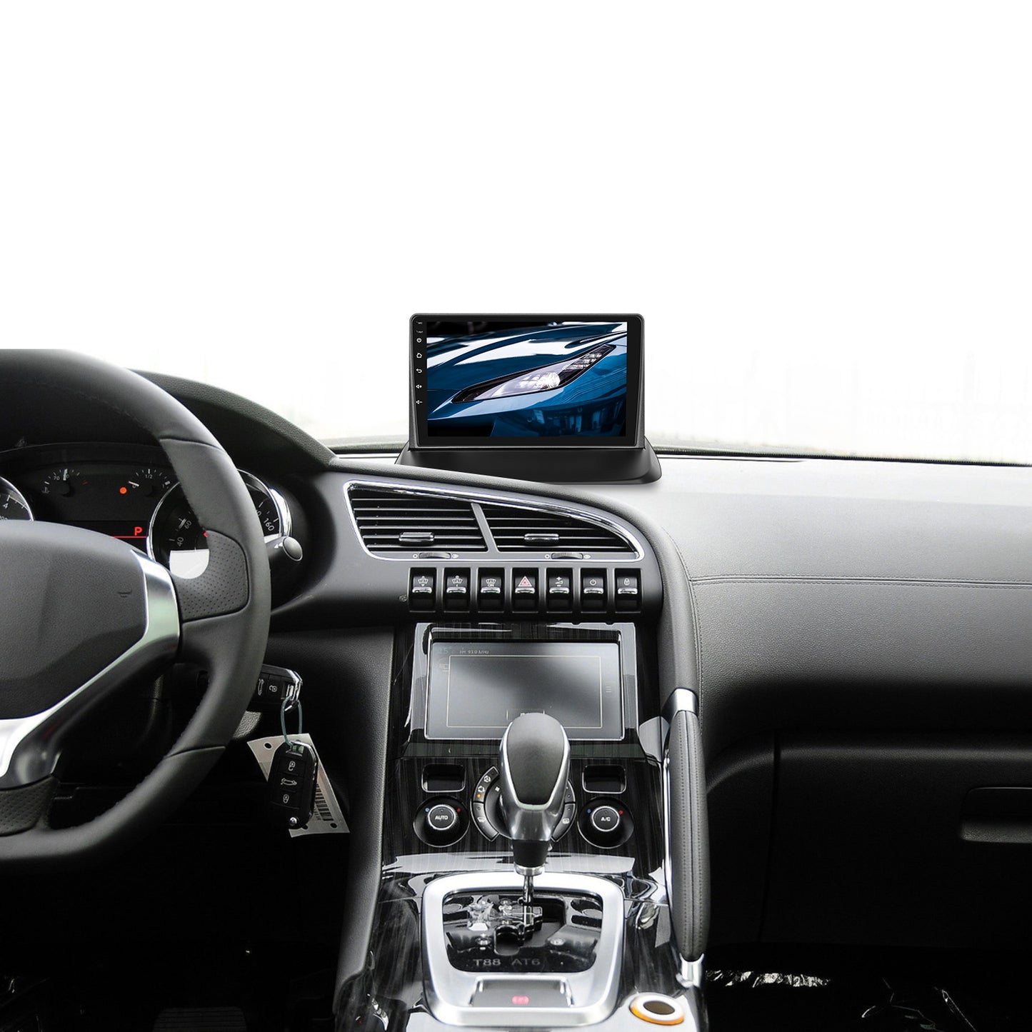 Navigatie dedicata Peugeot 3008 (2013-2016) 2GB RAM 32GB ROM, Android 14, Carplay si Android Auto, cooler racire, ecran HD 9 inch