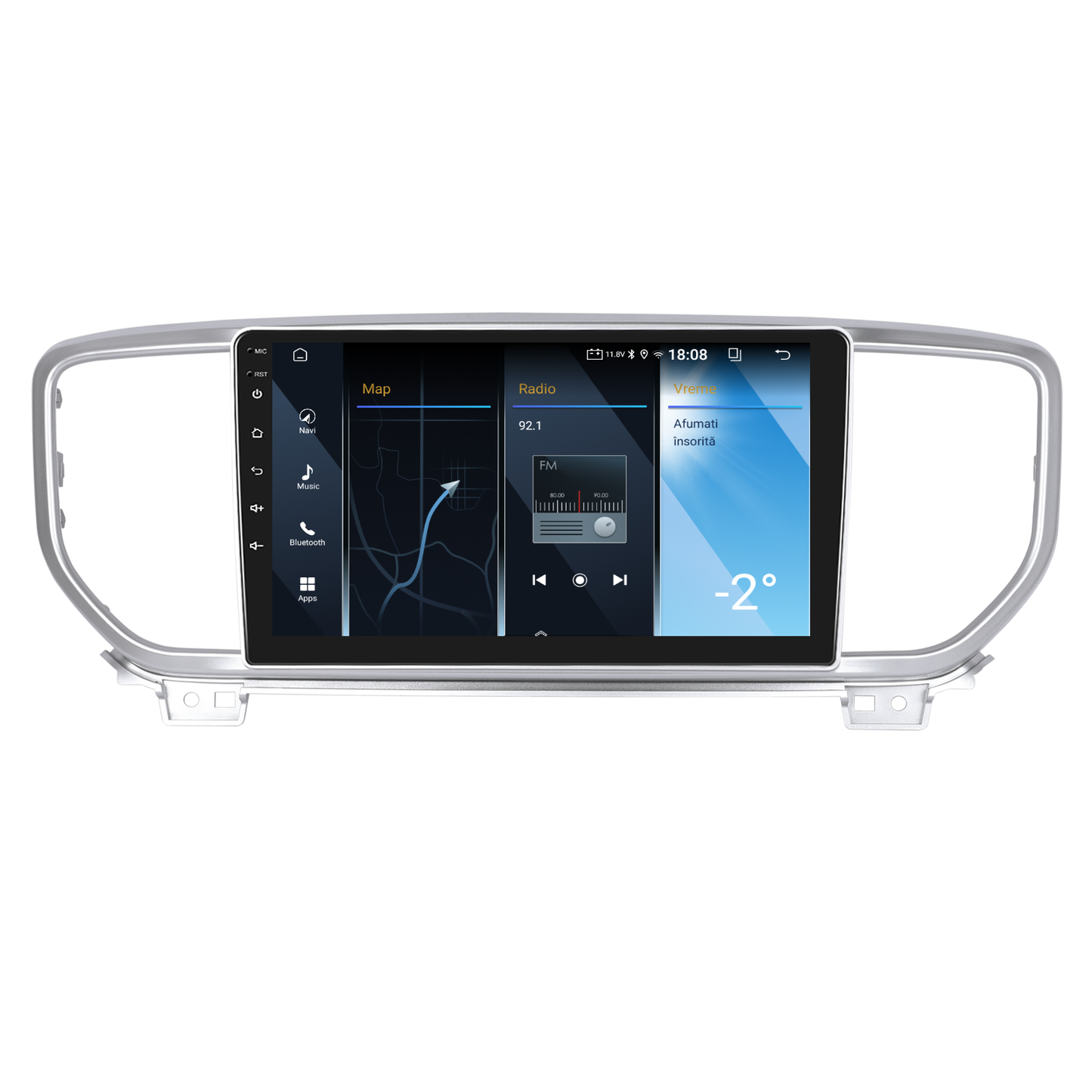 Navigatie dedicata Mazda 6 (2007-2012) 2GB RAM 32GB ROM, Android 14, Carplay si Android Auto, cooler racire, ecran HD 10 inch
