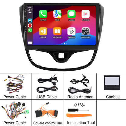 Navigatie dedicata Opel Karl (2017-2020) cu Android 14, 4 GB RAM 64 GB ROM, OCTA-CORE, Carplay si Android auto, Slot SIM 4G, ventilator de racire activ, ecran 10 inch HD