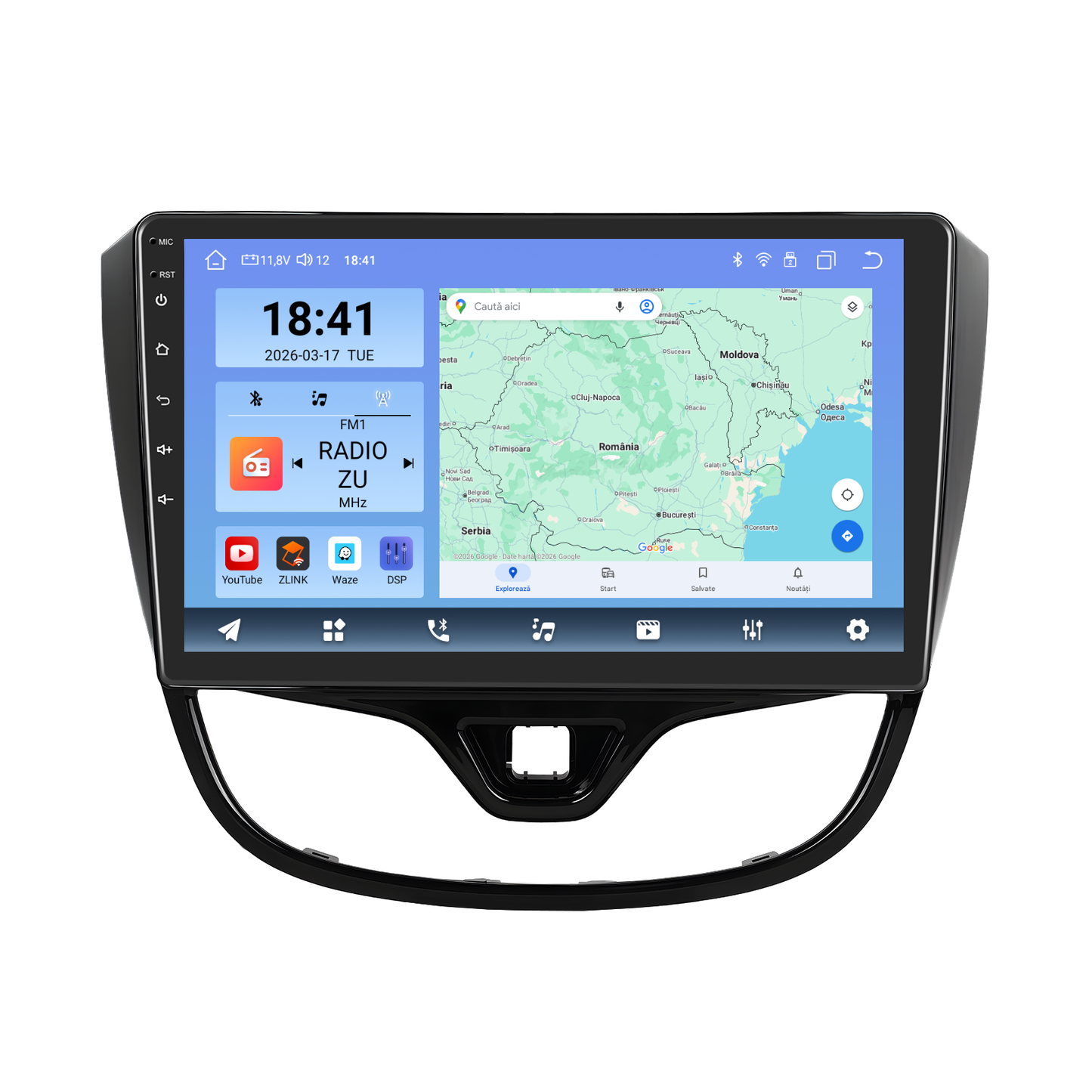 Navigatie dedicata Opel Karl (2017-2020) cu Android 14, 8 GB RAM 128 GB ROM, OCTA-CORE 2.0Mhz, Carplay si Android auto, Slot SIM 4G, ventilator de racire activ, ecran 10 inch HD