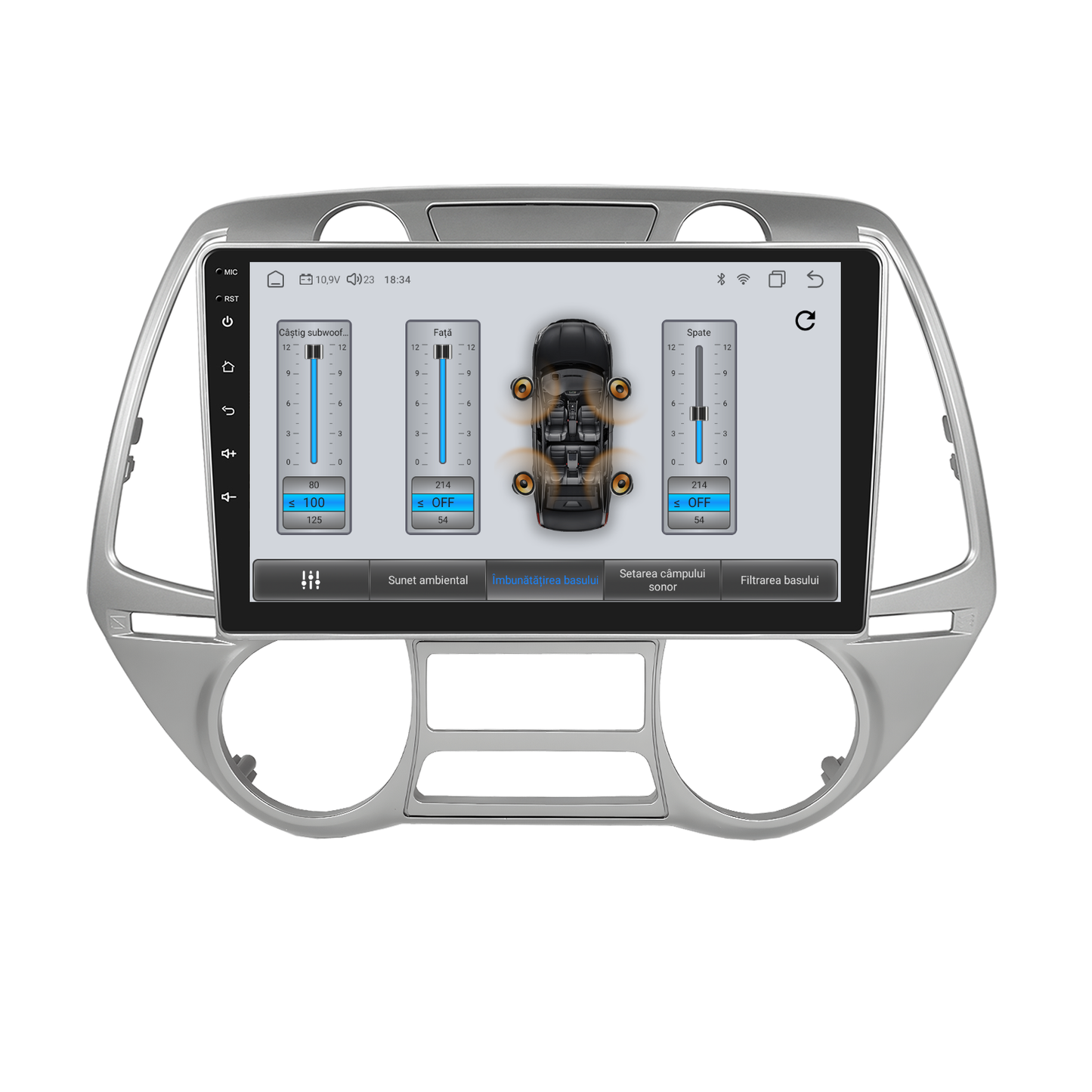 Navigatie dedicata Hyundai i20 (2008-2012) cu Android 14, 8 GB RAM 128 GB ROM, OCTA-CORE 2.0Mhz, Carplay si Android auto, Slot SIM 4G, ventilator de racire activ, ecran 9 inch HD