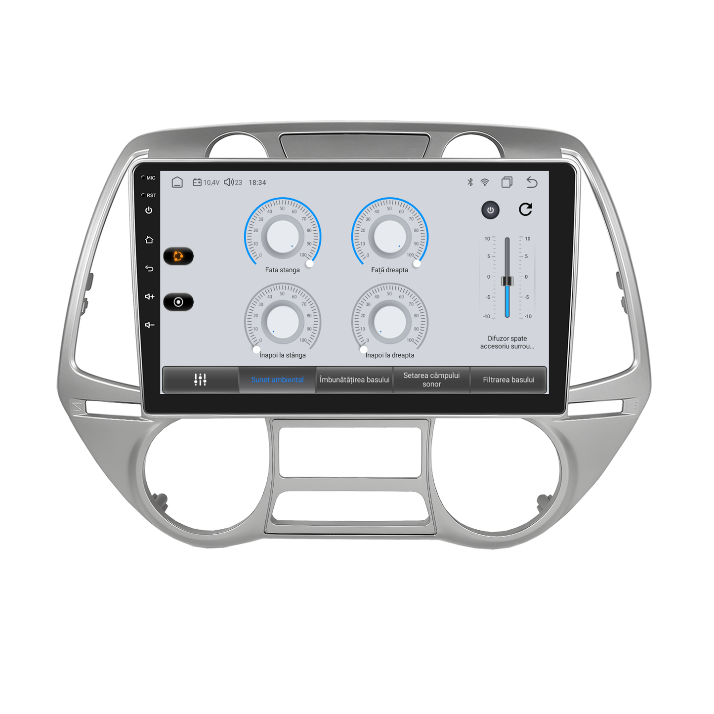 Navigatie dedicata Hyundai i20 (2008-2012) cu Android 14, 8 GB RAM 128 GB ROM, OCTA-CORE 2.0Mhz, Carplay si Android auto, Slot SIM 4G, ventilator de racire activ, ecran 9 inch HD